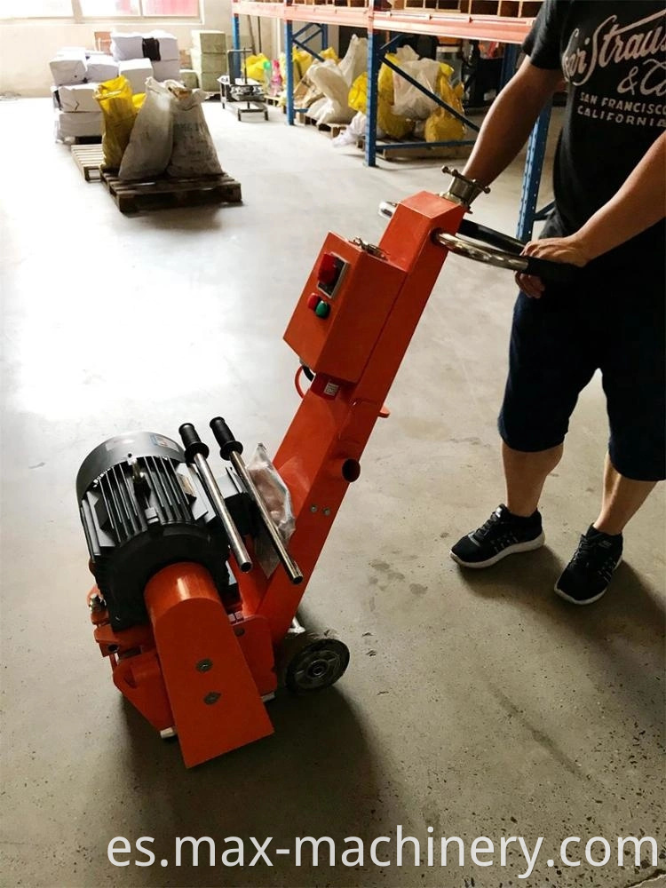 Máquina de piso Asfalto Scarificador de marcado de la carretera Remover de pintura